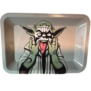 Green and Gray Character Tray